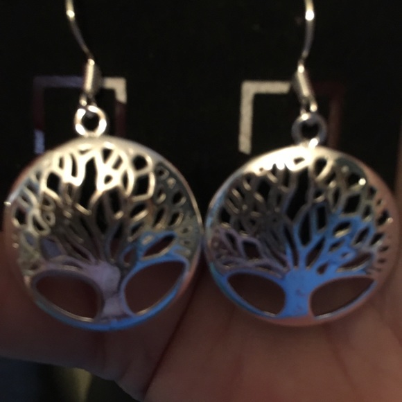 Tree of Life Fashion Earrings - Picture 2 of 2